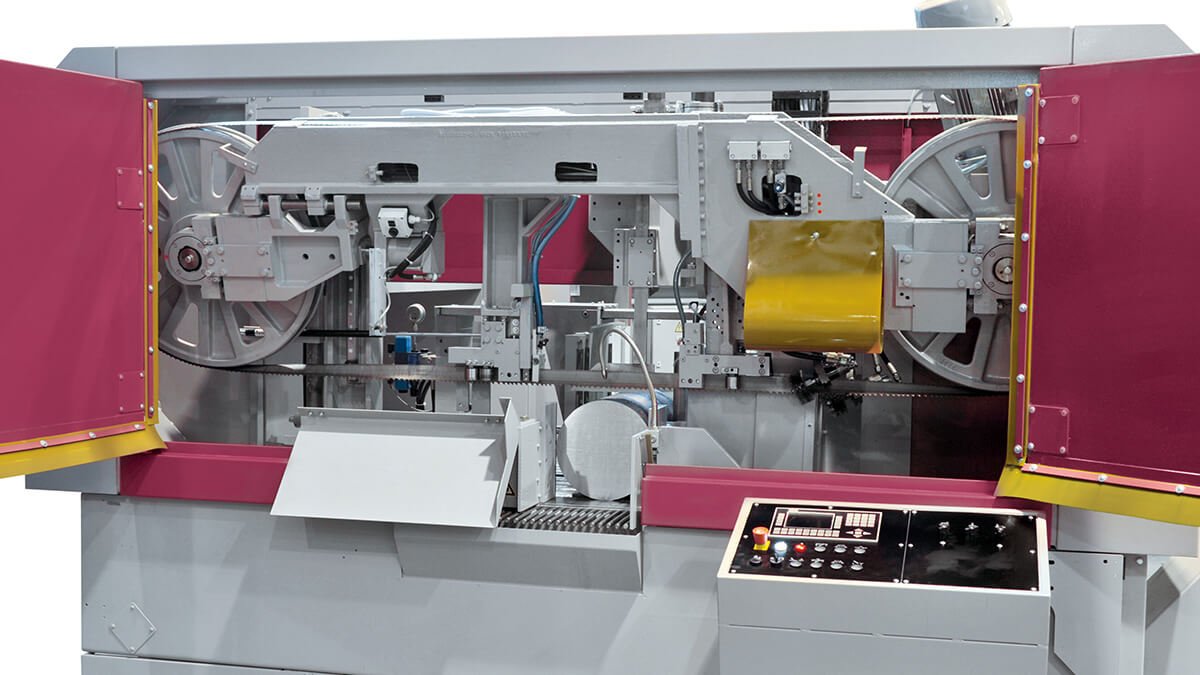 Production band saw HBM540A with SC technology BEHRINGER Group