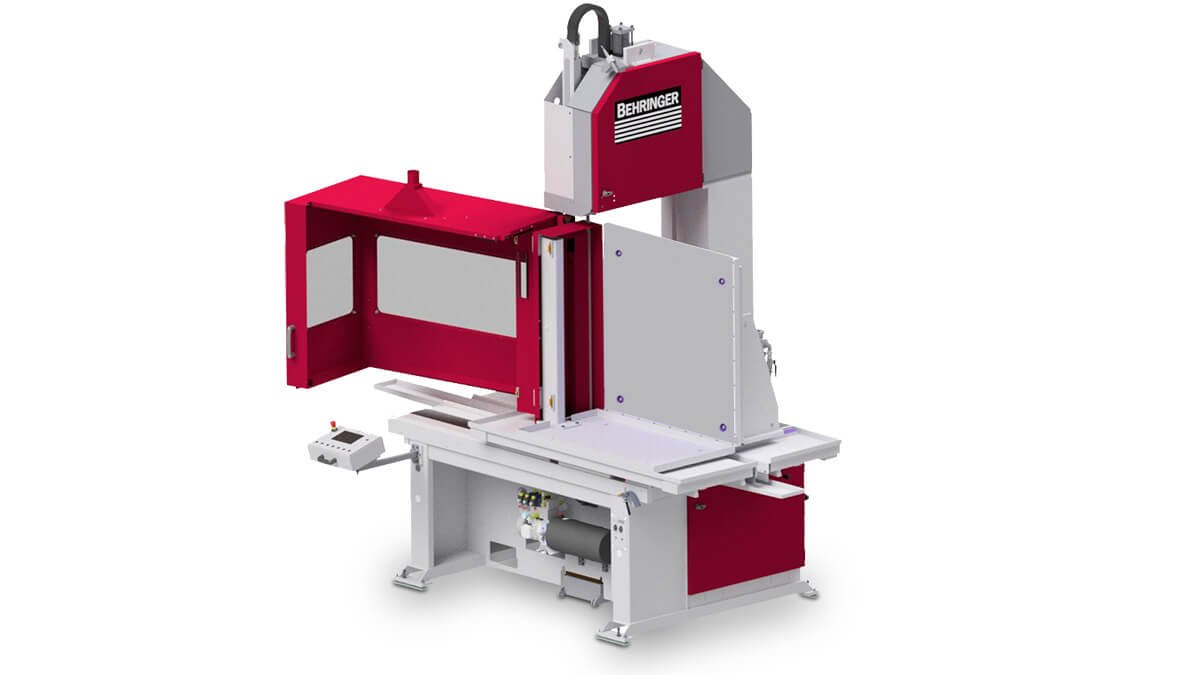 Behringer Tischbandsäge LPS-T 3D 1200 zum Sägen von 3D-Druckplatten