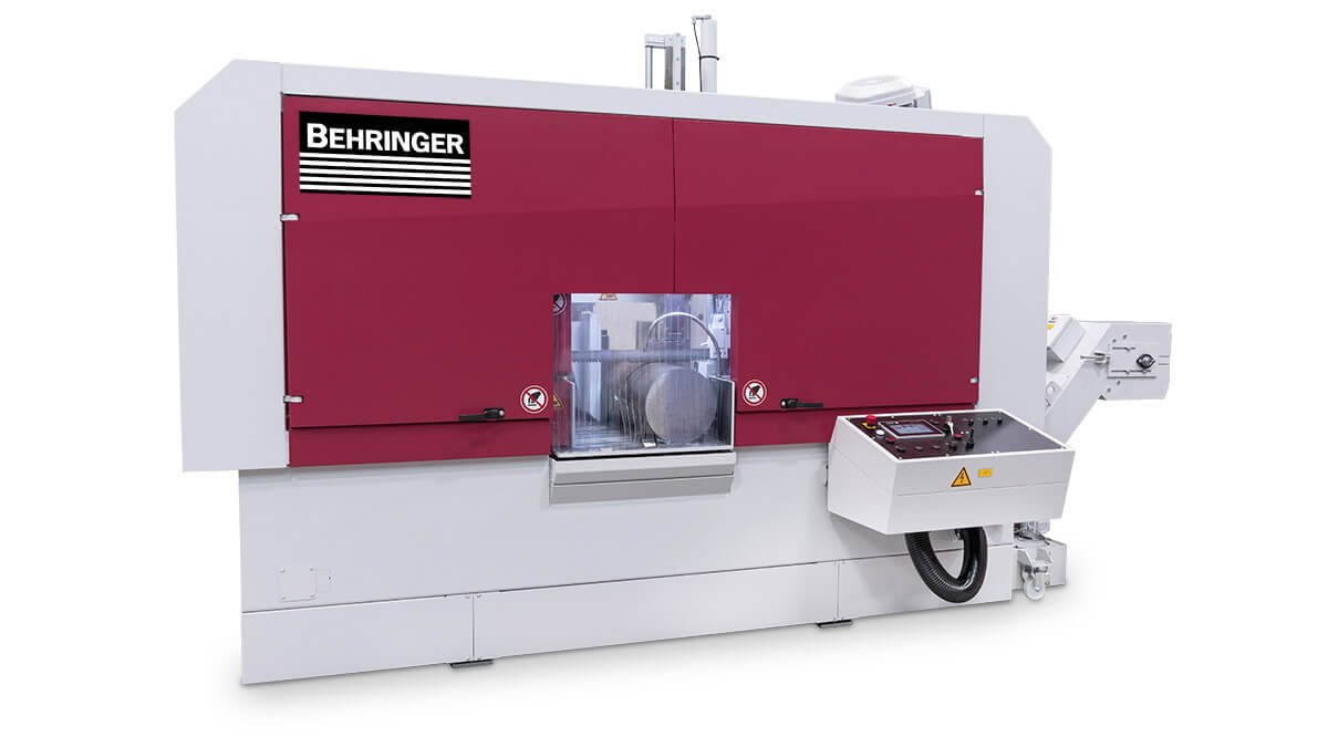 Behringer production band saw HBM540A with innovative speed cutting technology