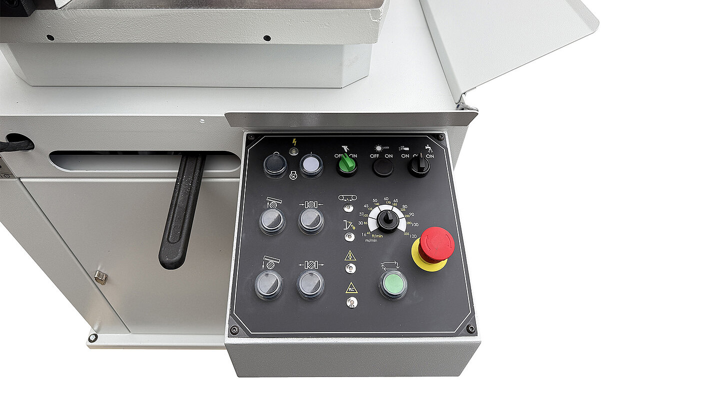 Behringer miter saw SLB230DG-HA control panel