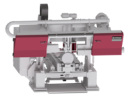 HBM400ALU-Z high performance aluminum saw for billets and bars