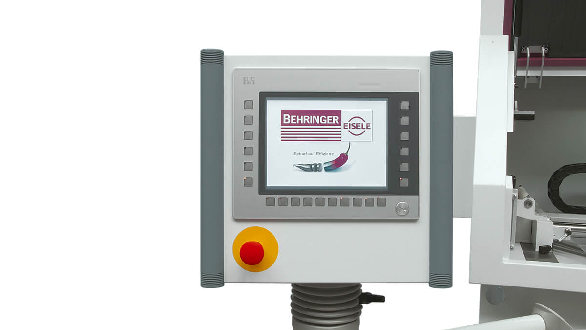 Behringer Eisele Aluminiumsäge VA-L 500 E intuitive SPS Steuerung mit Touch-Screen